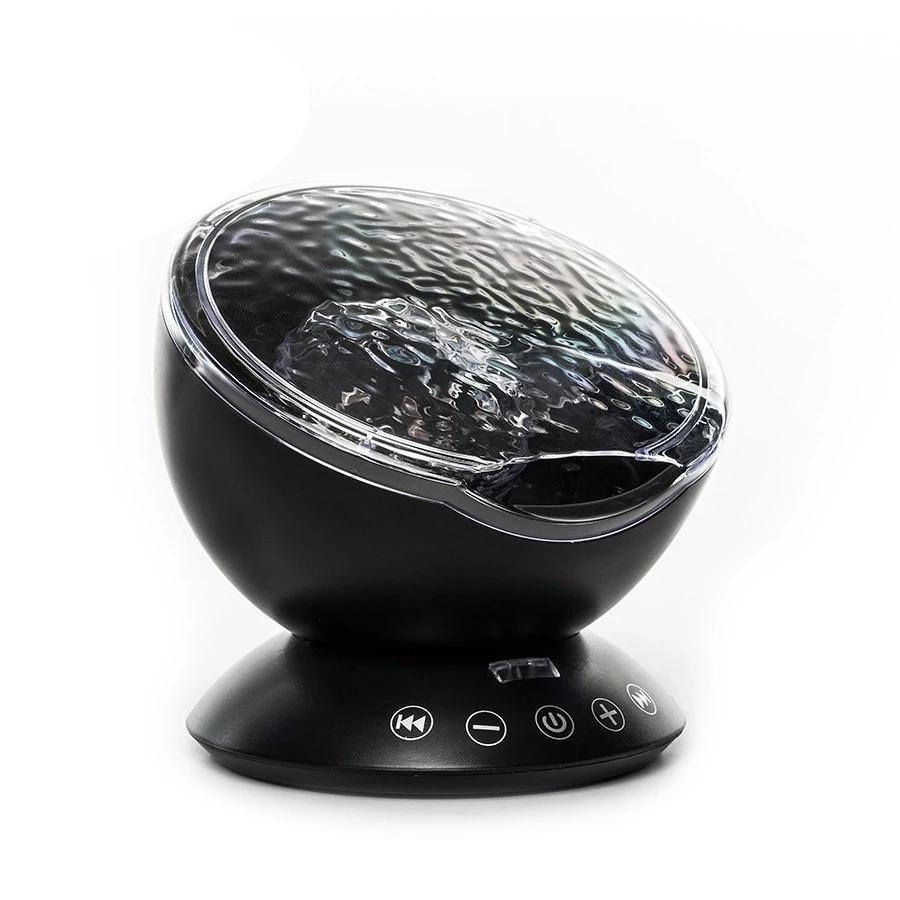 Ocean Wave Projector 7 color LED Night Light | Music Player