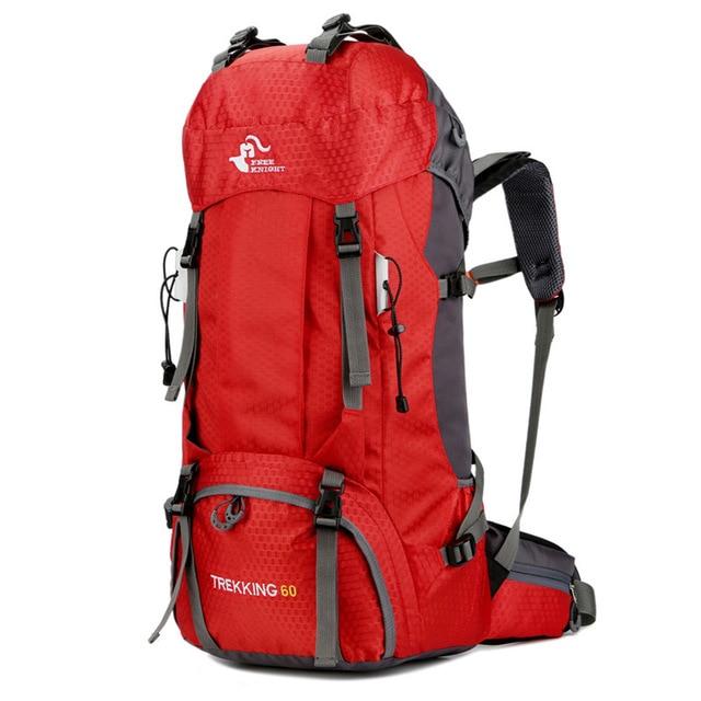 60L Lightweight Outdoor Backpacks Multifunctional Waterproof Bag