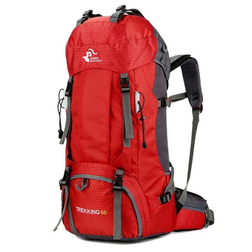 60L Lightweight Outdoor Backpacks Multifunctional Waterproof Bag