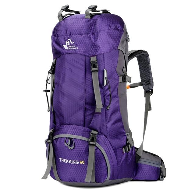 60L Lightweight Outdoor Backpacks Multifunctional Waterproof Bag