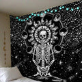 Starry Skeleton Tapestry